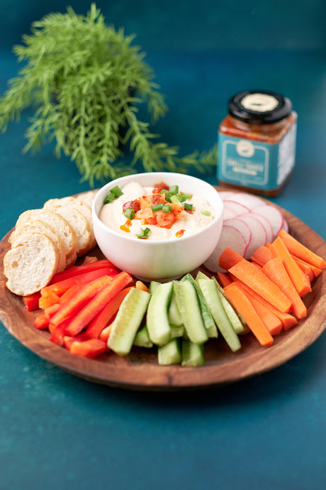 Smoked Salmon, Cream Cheese & Labneh Dip